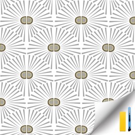 LKMILET Peel and Stick Wallpaper Geometric Neutral Grey Striped Removable Wallpaper Self Adhesive Renter Friendly Bathroom Bedroom Vinyl Thick Contact Paper Papel Tapiz para Pared(17.5"*396")