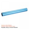 PATIKIL 2pcs Relay Truck Baton Aluminum Alloy Tube Field Running