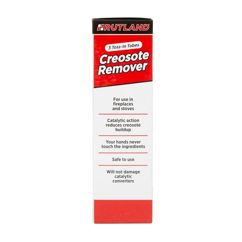 RUTLAND Creosote Remover, Toss-In Canisters for Fireplaces & Wood Stoves,