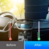 Retractable Windshield Sun Shade for Car, Large Sun Visor Protector