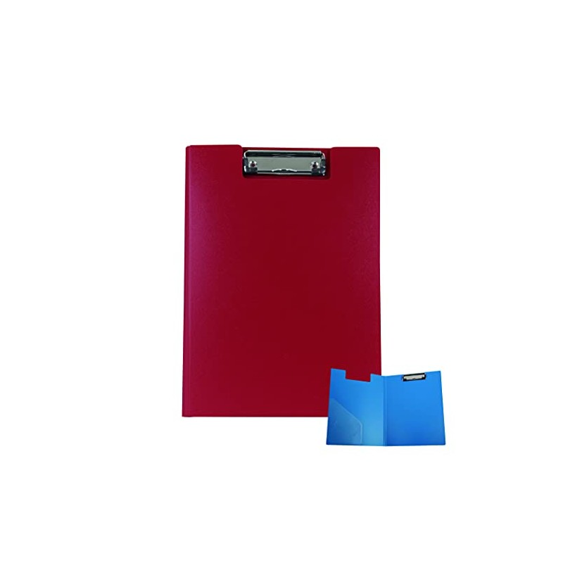 Alevar PVC Notepad Holder with Cover A4 Red