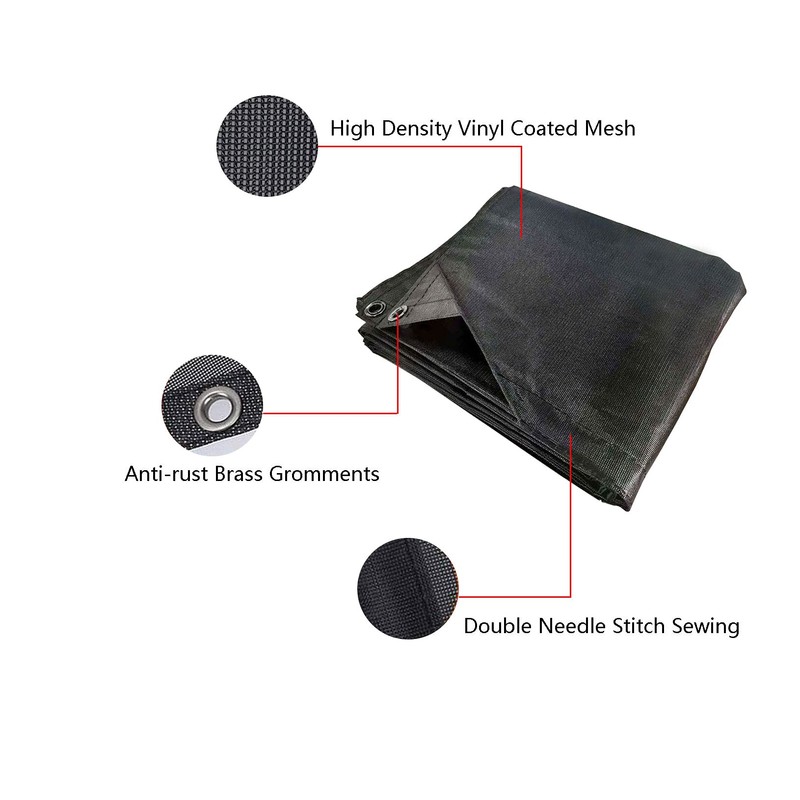 Shoppingsoon RV Awning Side Sun Shade 9’ x 7’ Screen