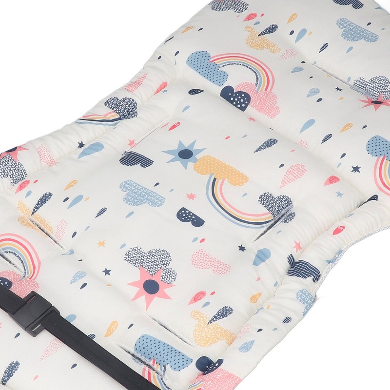 Baby Seat Pad Liner for Stroller Soft Breathable Cotton Universal