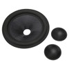 Speaker Cone Drum Paper 1 Inch Inner Diameter Rubber Surround