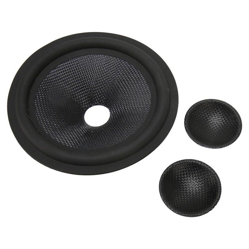 Speaker Cone Drum Paper 1 Inch Inner Diameter Rubber Surround