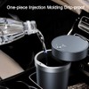 TOTMOX Waterproof Car Garbage Can, Car Trash Can w/Lid Leak-Proof
