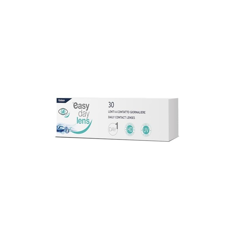 Easy Day Lens, 30 Lenti A Contatto monouso Giornaliere per