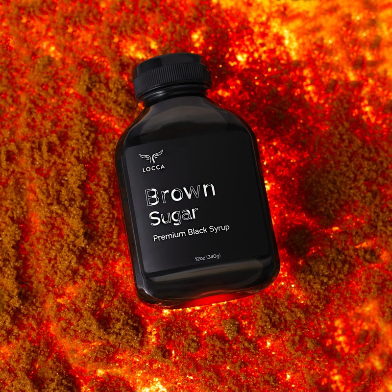 Brown Sugar Syrup, Brown Sugar Boba Syrup, Black Sugar Syrup,