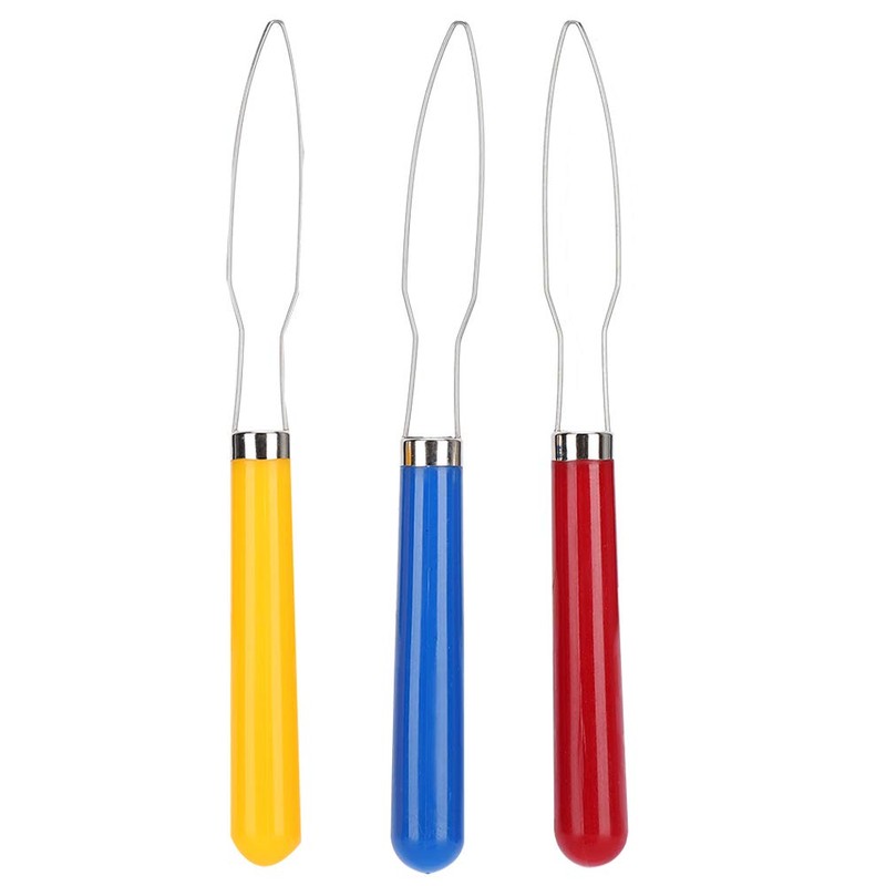 Pack of 6 Wire Loop, Button Hook, Button Hook and