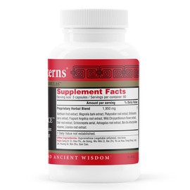 Health Concerns Xanthium Relieve Surface – Sinus Relief & Seasonal Allergy Support – Nasal Congestion & Immune Health Supplement – Bi Yan Pian Chinese Herbal Formula – 180 Capsules