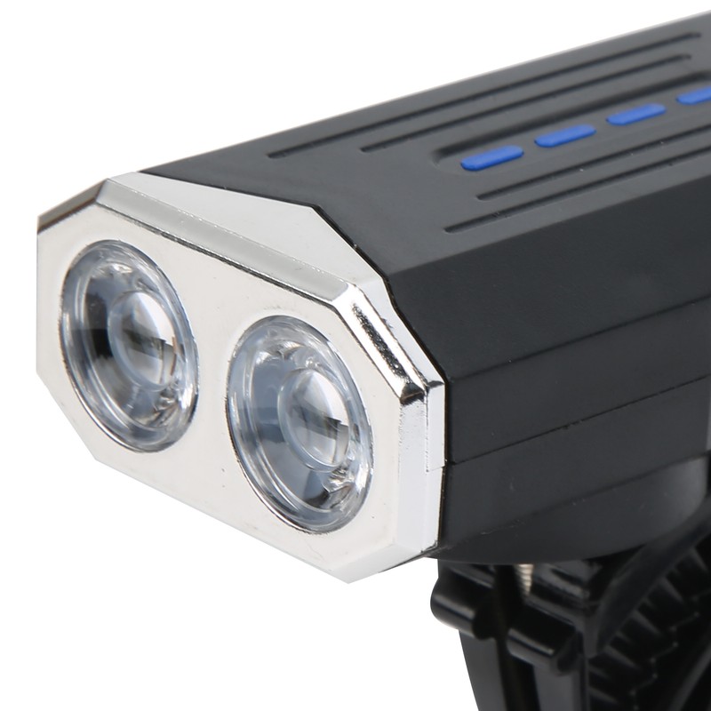 Bicycle Head Light USB Rechargeable Night Riding Waterproof Bike Front