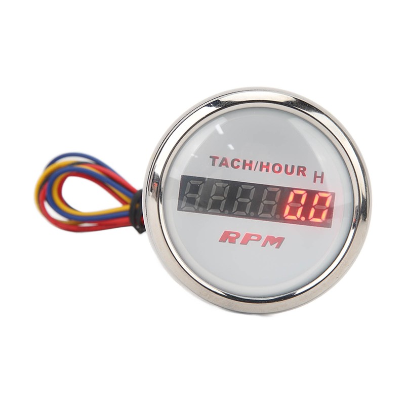 2in Digital Tachometer Accurate Digital Display Tacho Gauge for RV