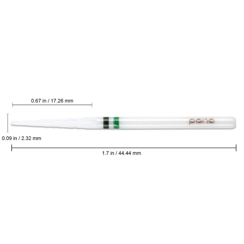 Pana Professional - White Under Nail Cleaner Ceramic Bit 3/32"