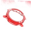 Levemolo Watch Protective Case Double Row Rhinestones Lightweight Watch Shell