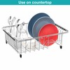 iPEGTOP Expandable Multifunctional Dish Drying Rack, Over The Sink, in