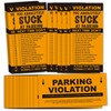 TENTADO Fake Parking Ticket Prank Notes, Realistic Design, 8.5x4 Inch,