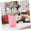 Mikinona 2pcs Ergonomic Makeup Brush Pen Holder Suction Cup Desk
