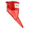 Angled Fuel Funnel with fine mesh filter and handle,for petrol