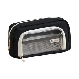 UXPRIN Large Capacity Stylish Pen Case Transparent Adult High School Student Simple Pen Pouch Cute Color Gadget Pouch Pen Holder Girl Middle School Boy Brush Box Multifunctional Girl Elementary School