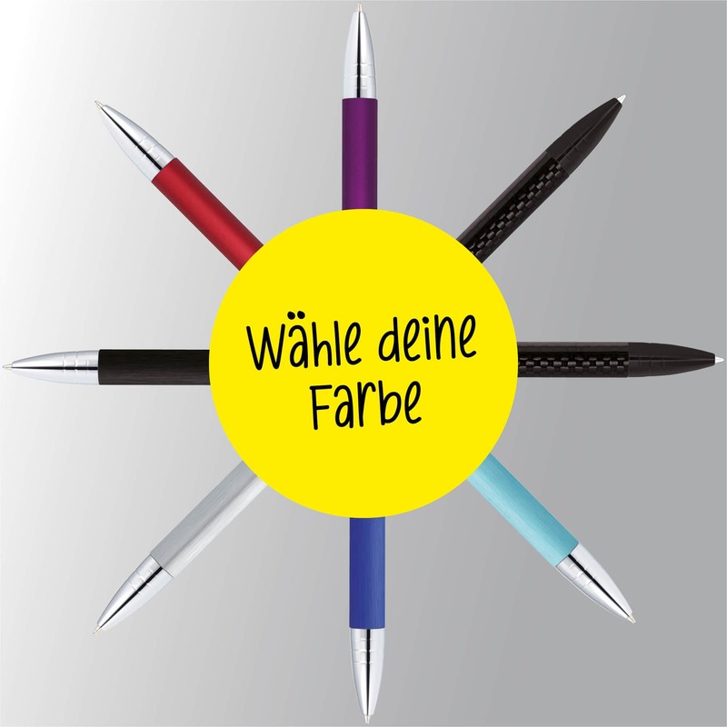 Online Vision Carbon Ballpoint Pen, Twist Ballpoint Pen with Standard
