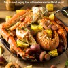 Eselect 20" Seafood Boil & Steamer Bags - Pack of