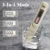Mesee LCD Digital TDS-3 Meter, TDS/Temp Water Tester Pen Water