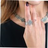 FOMIYES 5sets Moonstone Ring for Women Engagement Jewelry Lightweight and