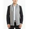 WANYING men's silk scarf faux silk spring autumn double-sided men's