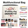 UPNEGE Wedding Makeup Bag Gifts for Bride Bridesmaids, Wedding Day