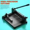 12" Heavy Duty Paper Cutter, Guillotine Paper Cutter for Max.