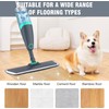 Spray Mop for Floor Cleaning, 600 ml Refillable Bottle, 3