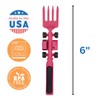 Constructive Eating Plate and Utensils Set - USA-Made Toddler Dinnerware