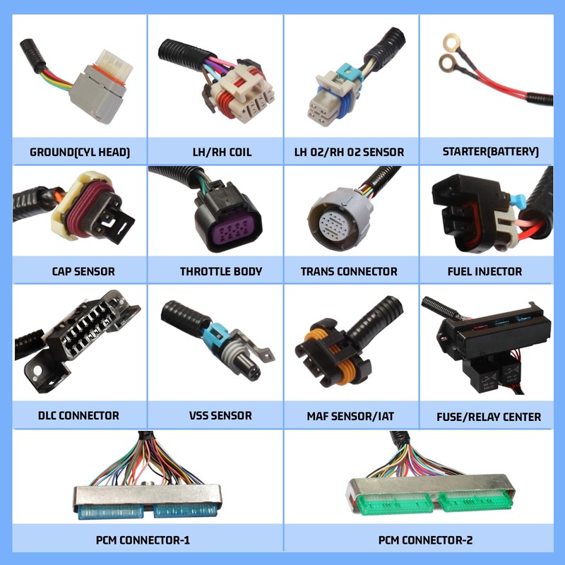 03-07 LS LS3 Vortec Engine Stand Alone Wire Harness Drive