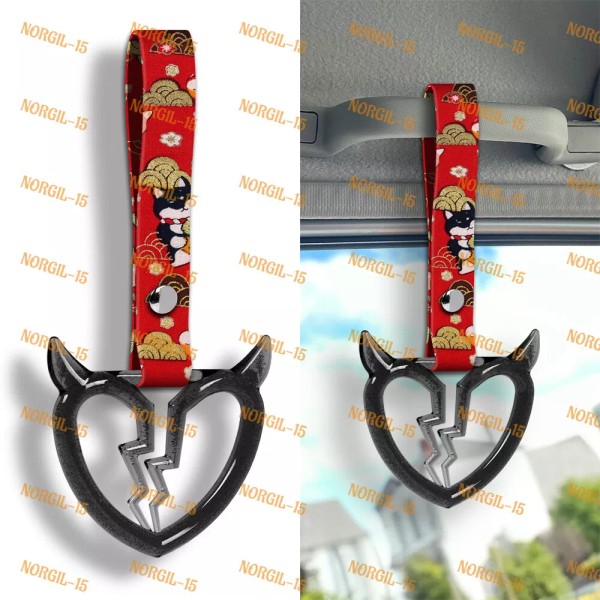 Unbranded Crystal Devil Broken Heart TSURIKAWA BK Ring Car Bus