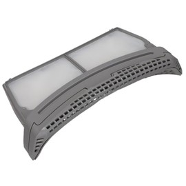SPARES2GO Fluff Filter Lint Screen compatible with Beko Tumble Dryer (Grey)
