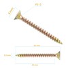 Klimas® Hardened Wood Screws Chipboard Screws Countersunk Head with PZ