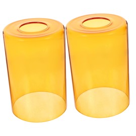 LABRIMP 2Pcs Replacement Glass Lampshades for Wall Chandeliers Light Fixture Covers Frosted Design Ideal for Home Lighting Compatible with Various Light Fixtures