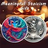 ACGZQY Phoenix Memento Mori Coin – Memento Vivere Coin Stoic