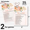Boho Bridal Shower Games Bundle - He Said or She