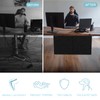 ERGO COLLECT No Drill Under Desk Cable Management and Privacy
