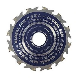 Motoyuki Global Saw Chip Saw for Ceramics Siding Board Exterior Wall Tatsujin GTSA12512