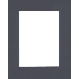 20x24 Navy Blue Picture Mats with White Core Bevel Cut for 16x20 Pictures