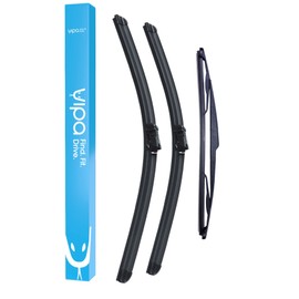 Vipa Wiper Blade Set fits: VOLVO XC60 SUV Mar 2010 to Dec 2014