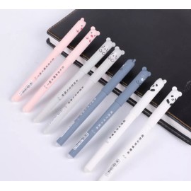 Haoyue Set 12 Lapiceros Kawaii Animales Tinta Borrable Color del exterior Colores