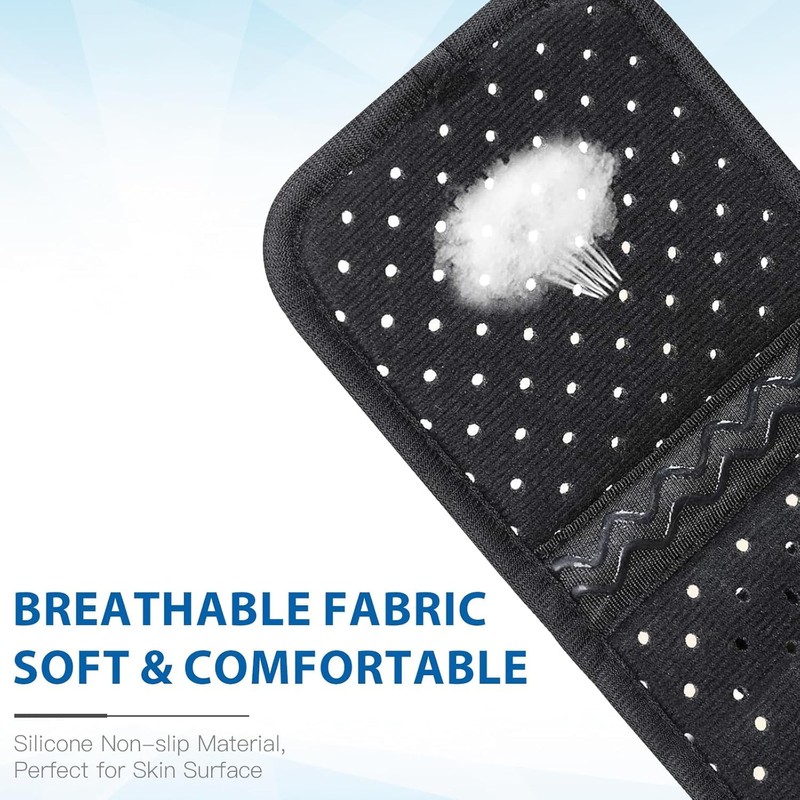 Ankle Support Drop Foot Brace Orthosis, One Size (Black)