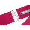 BlackButterfly Classic Retro Waist Belt, Wide and Stretchy Elastic -