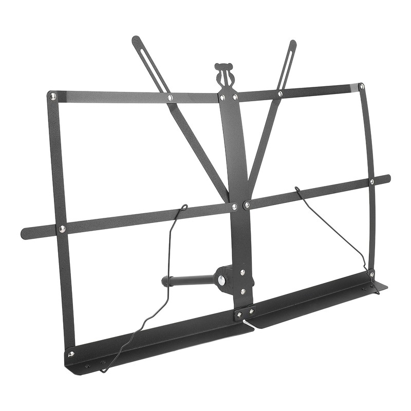 Folding Sheet Music Stand Metal Adjustable Portable Foldable Desktop Table