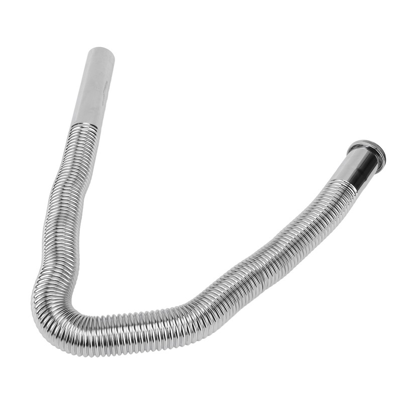 Bathroom Flexible Sink Drain Pipe Corrugated U Shape No Odor