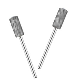 JCMaster 2Pcs Nail Drill Bit for Removing Acrylic Nails, Gel Nails - 3/32'' Universal Size, Great Cutting Ability, Durable, Innovative Design, Tungsten Steel Nail Cutter Bit for Nail Care and Nail Art