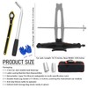 Scissor Jacks Set,2 Ton Portable Car Jack Kit with Lug